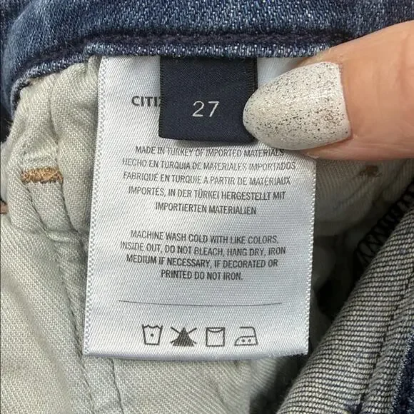 CITIZENS OF HUMANITY Jolene Vintage Slim High Rise Jeans Undercurrent Size 27 - Picture 15 of 16